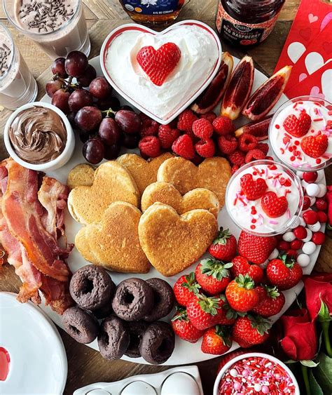 valentine's day inspired food